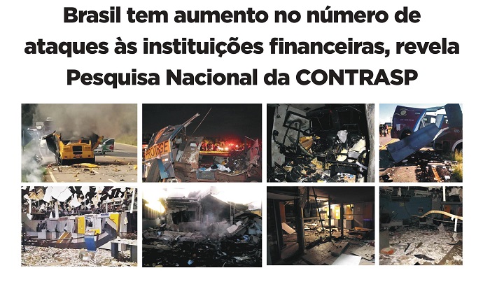 Brasil tem aumento no número de ataques às instituições financeiras