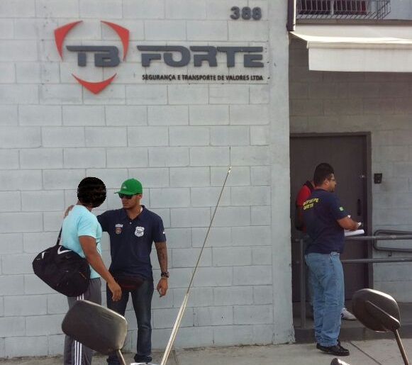 Diretores do Sindfort-PE visitam a TBForte para tirar dúvidas dos vigilantes