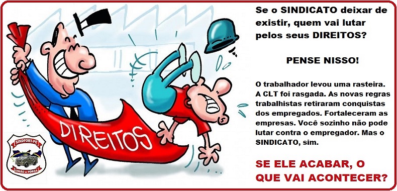 NÃO DEIXE O SINDICATO MORRER!