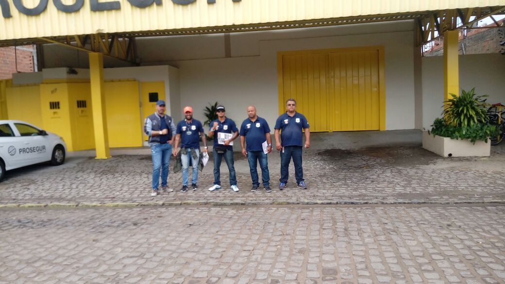 Sindicato visita Prosegur em Petrolina e ouve reivindicações da categoria