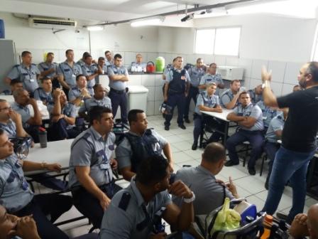 Reunião com os trabalhadores da Brinks