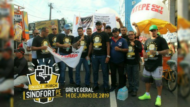 Greve geral contra a reforma da Previdência