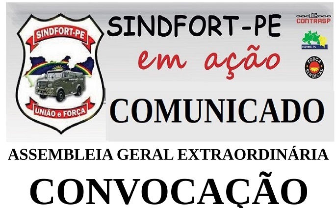 Sindfort-PE convoca categoria para Assembleia