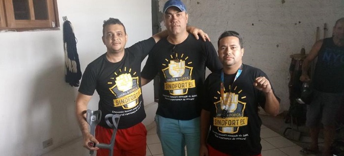 Sindfort-PE em mais um ato de solidariedade