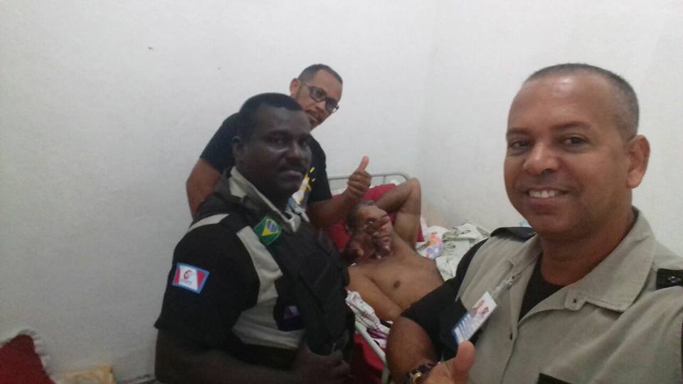 Diretores do Sindfort-PE entregam mais donativos ao vigilante Gabriel da Silva