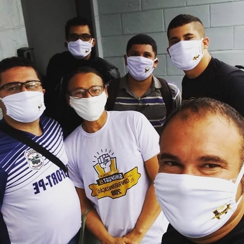 Mais distribuição de máscaras!