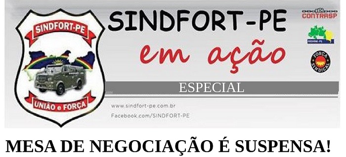 Mesa de Negociação é suspensa!