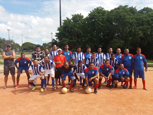 Domingo foi dia de amistoso entre Corpvs x Prosegur.