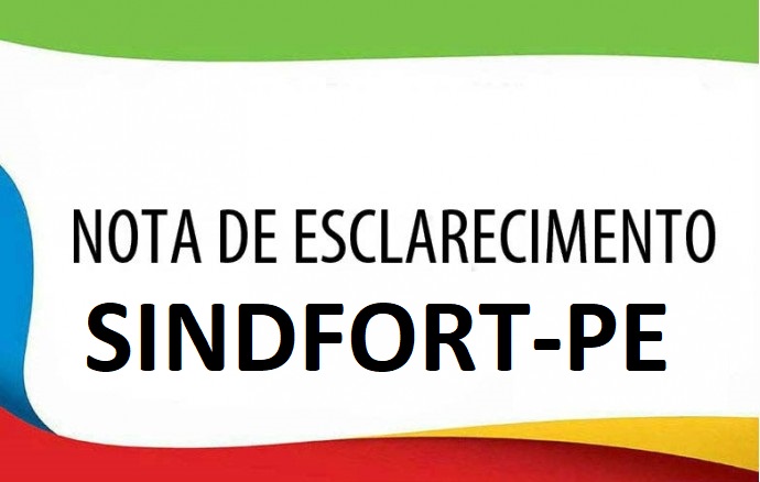 NOTA DO SINDFORT SOBRE O ASSALTO NO ARRUDA