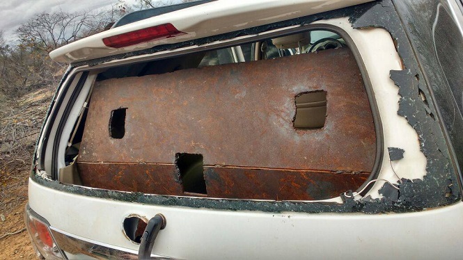 Veículo usado no assalto a carro-forte é encontrado pela polícia