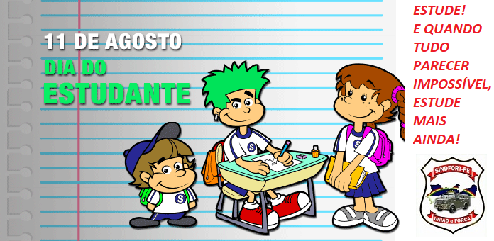 Feliz Dia do Estudante!