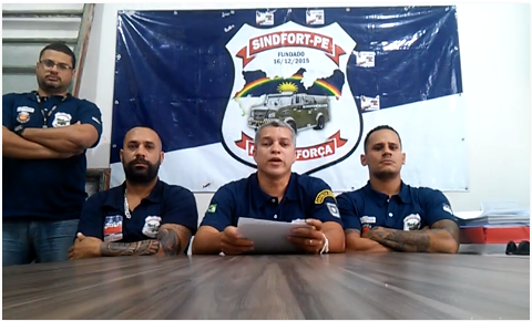 Diretor do Sindfort-PE: Liberato da Silva, com informações importantes para os trabalhadores da Escolta Armada,
